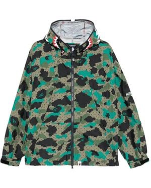 A Bathing Ape Chaqueta De Manga Larga De X Kazuki Kuraishi - Verde