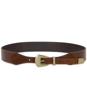 Fortela Taylor Leather Belt - White