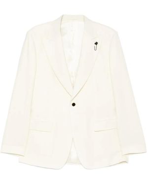 Lardini シングルジャケット - ホワイト