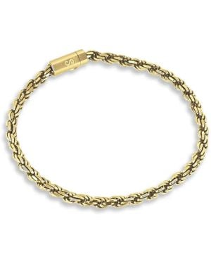 Desmo Bracelet Rope À Maillons Entrelacés - Metallic