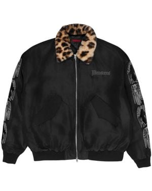 Pleasures Giacca Con Logo - Nero