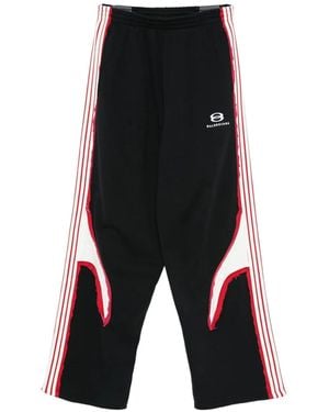 Balenciaga Pantalones de chándal anchos - Negro