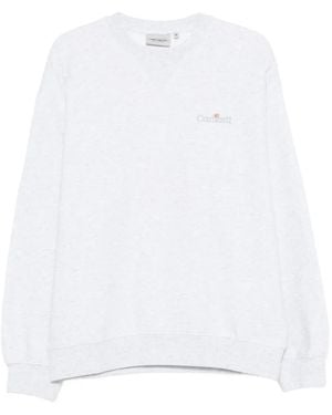 Carhartt Logo-Embroidered Sweatshirt - White