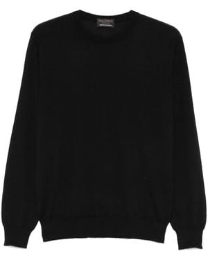 Dell'Oglio Pull En Maille Fine - Noir