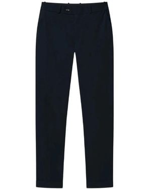 Rrd Button-Fastening Straight-Leg Pants - Blue