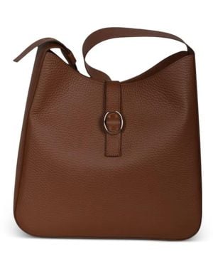 Orciani Sac À Bandoulière En Cuir - Marron