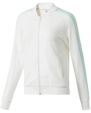 PUMA Classics T7 Zip Sweatshirt - White