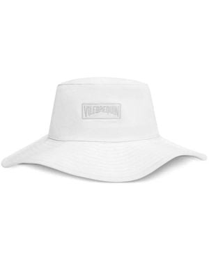Vilebrequin Sombrero De Pescador Con Logo - Blanco