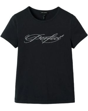 Marc Jacobs Perfect Shrunken T-Shirt - Black