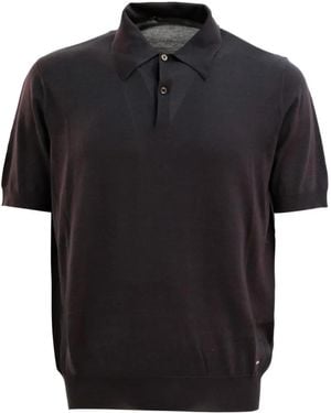 Prada Silk Polo Shirt - Black