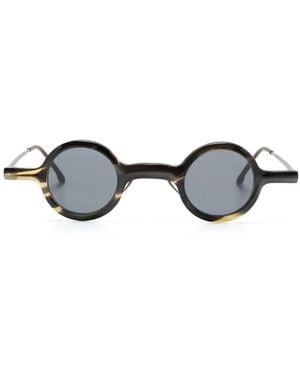Rigards Rg0823 Round-Frame Sunglasses - Black
