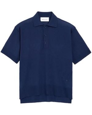 Ami Paris Ami De Coeur Poloshirt - Blau
