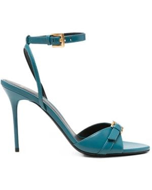 Balmain Sandalen Met Gespdetail - Blauw