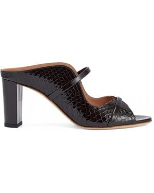 Malone Souliers Sandales Norah En Cuir À Talon - Marron