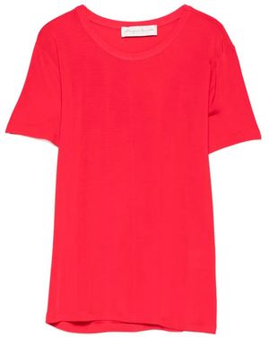 Phisique Du Role Shiny Panel T-Shirt - Red