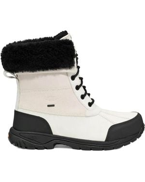 UGG Botas Butte con cordones - Negro