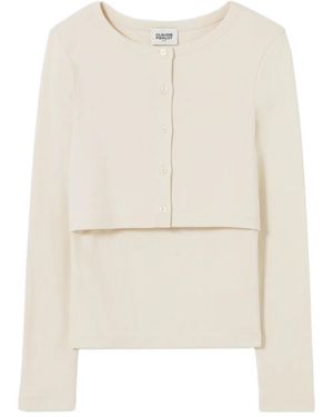 Claudie Pierlot Jersey Con Botones - Neutro