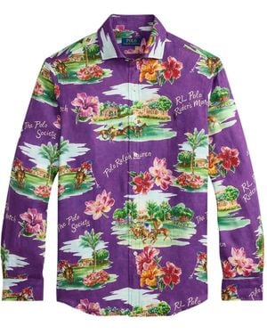 Polo Ralph Lauren Floral-Print Shirt - White