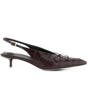 Jacquemus Les Slingbacks Cubisto B Court Shoes - Red