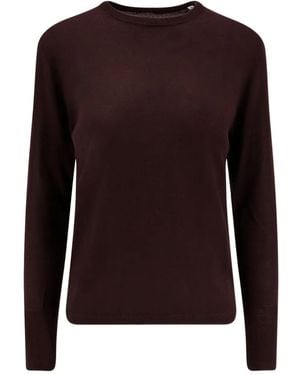 Aspesi Round-Neck Wool Sweater - Brown