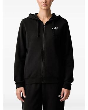 PUMA Logo-Print Tracksuit Set - Black