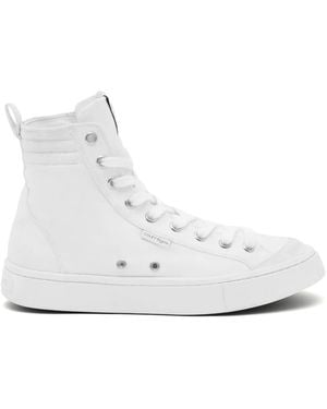 Courreges Sneakers Alte Canvas 01 - Bianco