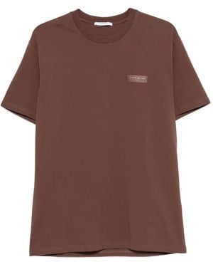 Givenchy Logo-Patch T-Shirt - Brown