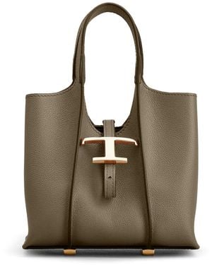 Tod's Borsa Tote T Timeless - Marrone