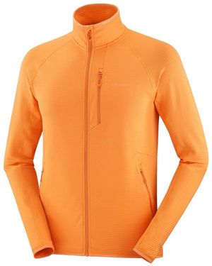 Salomon Essential Zip-Up Jacket - Orange