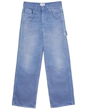 Haikure Five-Pocket Denim Jeans - Blue