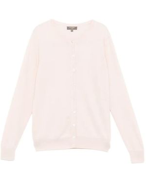 N.Peal Cashmere Olivia Cardigan - Pink