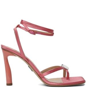 Paul Andrew Cube Toe-Ring 95Mm Sandals - Pink