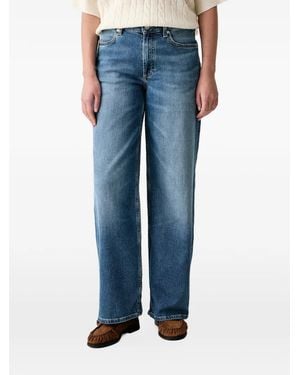 Marc O' Polo Tomke Wide-Leg Jeans - Blue