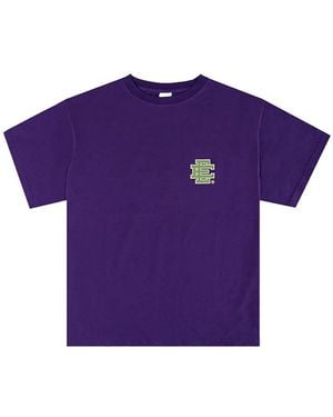 Eric Emanuel Logo-Print T-Shirt - Purple