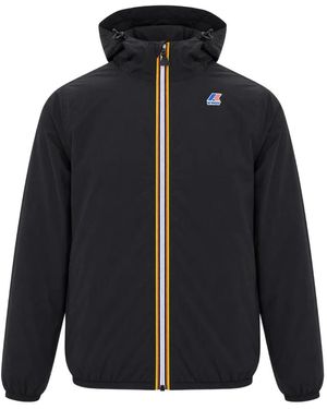 K-Way Veste Le Vrai 4.0 Claude À Patch Logo - Blue