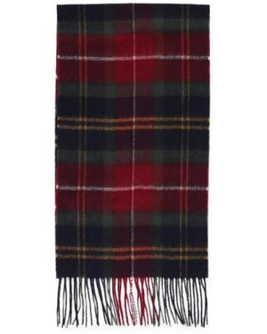 Barbour Tartan Scarf - Red