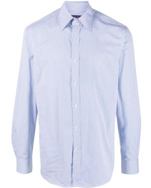 Ralph Lauren Camicia A Righe - Blu