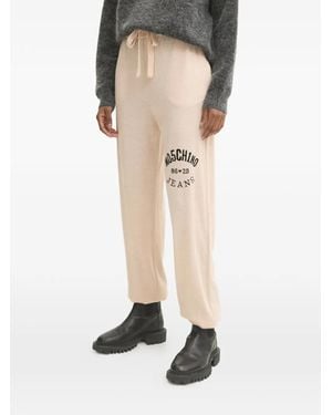 Moschino Pantalon À Lien De Resserrage - White