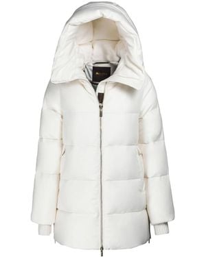 Moorer Carinzia-Ba1 Raincoat - White
