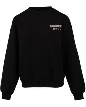 Brunotti Alm Logo-print Sweatshirt - Black