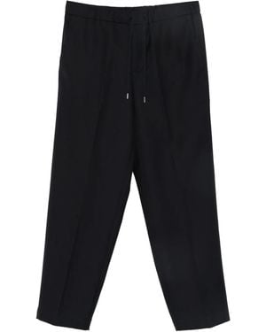 Costumein Broek Met Trekkoordtaille - Zwart