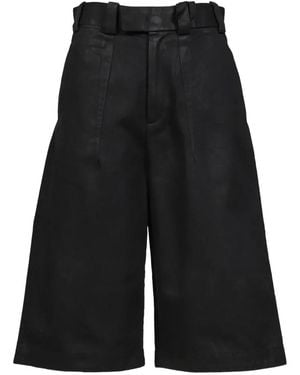 EPHMRL Wide-Leg Shorts - Black