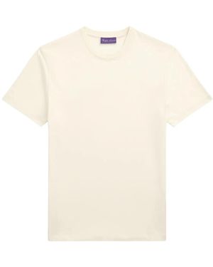 Ralph Lauren Hellbeige T-Shirt - Weiß