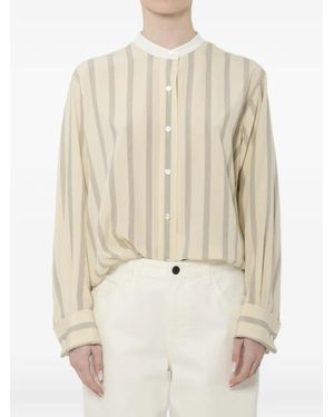 The Row Falco Striped Shirt - Natural