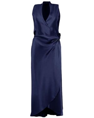 Peter Cohen Nikki Midi Dress - Blue