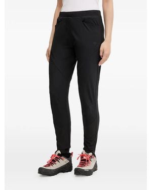 Dynafit Pantalones Con Logo Estampado - Negro
