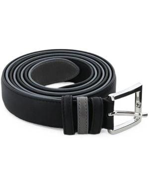 JULIE KEGELS Padded Leather Belt - Black