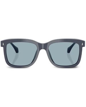 Moncler Valaire Square-Frame Sunglasses - Grey
