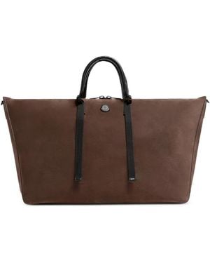Moncler Carlo Logo-Detail Duffle Bag - Brown