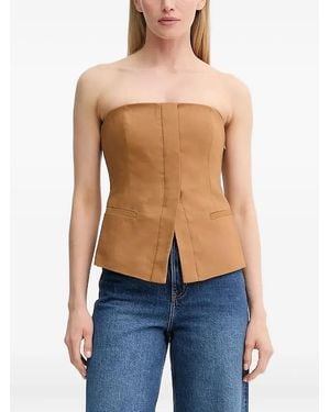 A.L.C. Top Senza Spalline - Blu